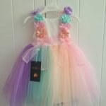 Детска рокля дъга