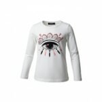 Блуза с дълъг ръкав за момичета KNZ - Image 2