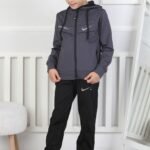 Спортен екип за момче с дълъг ръкав NK