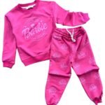 Комплект за момиче с дълъг ръкав Barbie