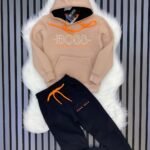 Ватиран екип за момче с дълъг ръкав BSS