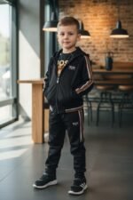 Спортен екип за момче с дълъг ръкав BSS