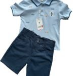 Комплект за момче с къси панталони