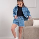 Дънков комплект за момичета